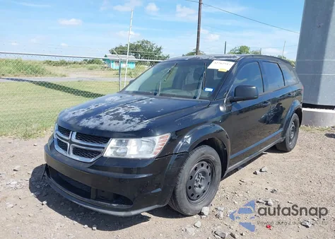 2014 Dodge Journey American Value Pkg z USA, uszkodzony, nr VIN 3C4PDCAB7ET116651